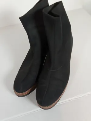 Clarks Originals Nadia Boot Ankle Boots Block Heel Boho Neutral Womens 8.5 thumbnail 4