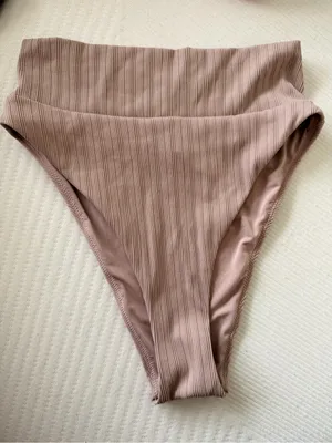 Aerie High Cut Cheeky Bikini Bottoms Small thumbnail 1