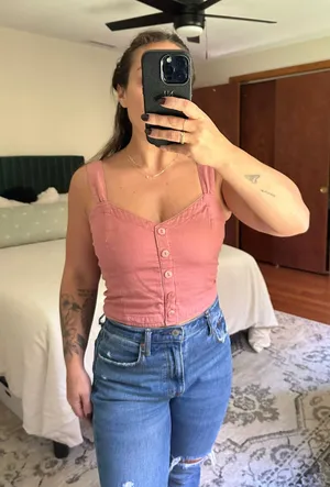 Abercrombie Crop Tank Top thumbnail 3