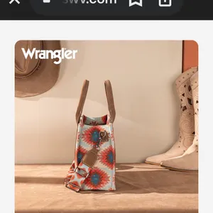 Wrangler Women's Aztec Pattern Tote Bag NWOT thumbnail 12