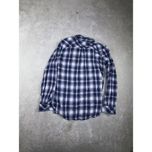 Rails Hunter‎ Shirt Womens Large Blue Patriot Sky Plaid Button Long Sleeve Top thumbnail 2