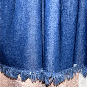 Rewash Size M Strapless Denim Dress thumbnail 7
