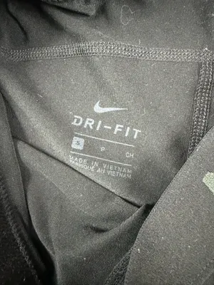 Nike Pro Black Spandex Shorts thumbnail 7