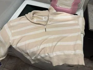 Aerie Quarter-Zip Pullover thumbnail 1