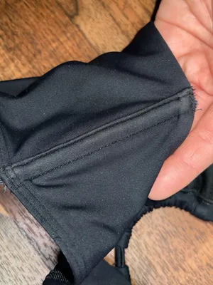 Abercrombie & Fitch Black Ring-Front Bandeau Bikini Top thumbnail 8