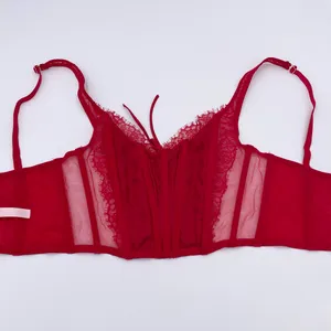 Victoria's Secret Dream Angels Unlined Lace Up Corset Size Small DD Fairycore thumbnail 5