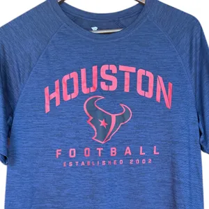 Fanatics Houston Texans Football Established 2002 Short Sleeve Tee Shirt‎ Sz M thumbnail 2