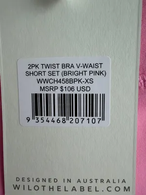 WILO Anthropologie The Label Sports Bra and shorts thumbnail 3