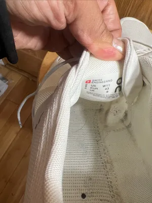 On Running Women's White Athletic Lace-Up Sneakers thumbnail 7