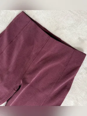 Lululemon Ribbed Softstreme Flared Pant Garnet Size 4 thumbnail 6