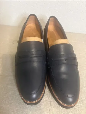 Vionic Cheryl II Lug Penny Loafers -navy blazer Leather Orthotic Support size11 thumbnail 6
