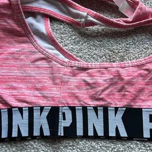 PINK by Victoria’s Secret Pink Heathered Sports Bra thumbnail 3