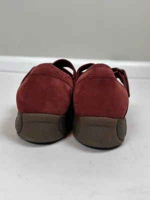 Dansko Red Suede Leather Mary Jane Comfort Shoes EU 37 US 6.5-7 thumbnail 4