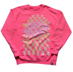 Slyfox Threads Hot Pink Hot Mess Express Crewneck Sweatshirt M thumbnail 2
