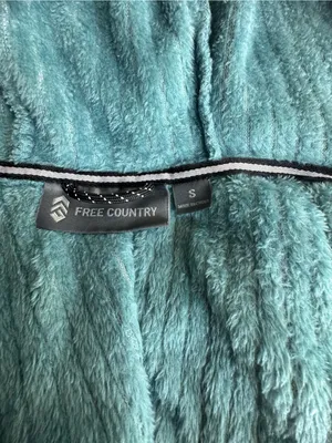 Free Country Plush Hooded Jacket in Teal thumbnail 8