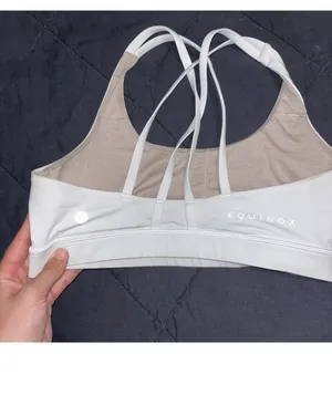 Lululemon Energy Bra 8 White thumbnail 5