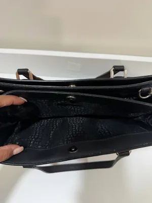 Kate Spade Laurel Way Reese Pink & Black Satchel thumbnail 9