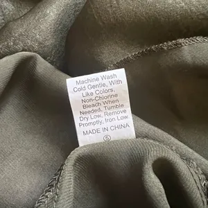 Olive Green Satin-Effect Backless Tie Maxi Dress – Long Sleeve Mermaid Silhouette thumbnail 13