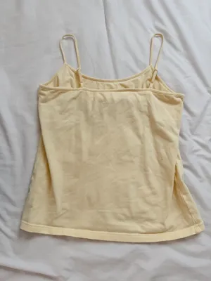 Gap Favorite Cami Yellow Tank thumbnail 2
