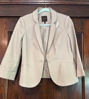 The limited cream suit jacket  thumbnail 1