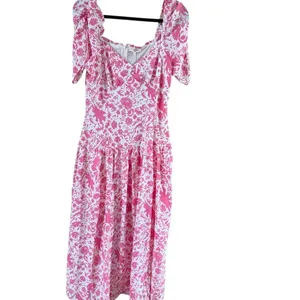 Entro Floral Blush Midi Dress thumbnail 8