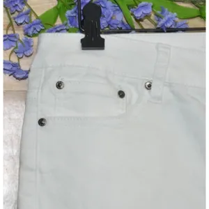 Needle & Cloth Ladies White Denim Jeans Size 14 Slim Boot-Cut Stretch Casual thumbnail 3