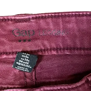 Gap Denim Legging Jegging Size 2R Wine Stretch Cotton‎ Blend Womens 28X29 thumbnail 4