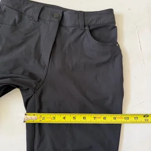 Lululemon City Sleek High Rise Black Work Pant Trouser Size 4 thumbnail 10
