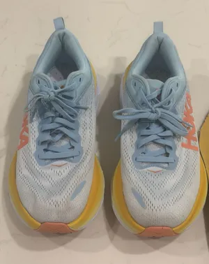 Hoka Women's Bondi 8 Running Shoes in Summer Song/Country Air thumbnail 1