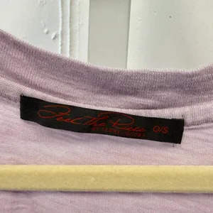 Feel The Piece by Terre Jacobs Lavender Slub Scoop Neck Oversized T-shirt O/S thumbnail 6