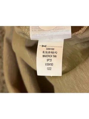 Banana Republic Women’s XL Cotton Stretch Sleeveless Polo Boxy Top Used thumbnail 12