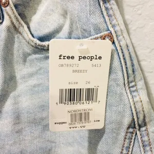 Free People Denim Distressed Skirt Size 26 thumbnail 3