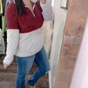Fuzzy sweater size small thumbnail 3