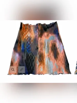 Haystacks Lake Geneva Reversible Kate Mini Skirt‎ Size XS thumbnail 2