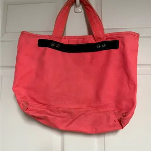 Marc Jacobs Pink Canvas Tote with Bold Branding thumbnail 6