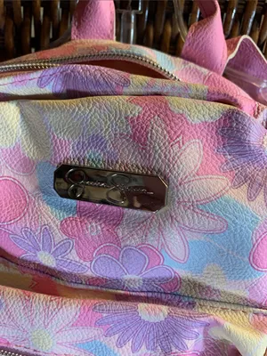 Jessica Simpson Floral Backpack Purse thumbnail 2