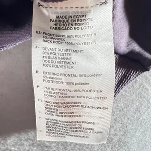857 | Adidas Golf Full Zip‎ Textured Performance Track Jacket Purple Womens M thumbnail 7