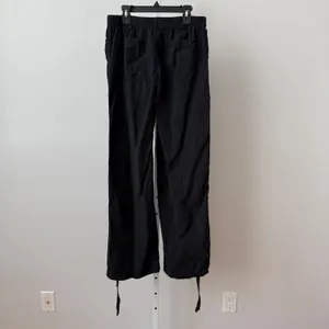 Aeropostale sz XS Convertible Cargo Pants Black ‎ Goth Grunge Utility Techwear thumbnail 6