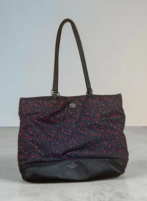 Pre-owned Coach Womens Ranch Floral print shoulder bag thumbnail 1