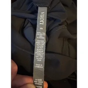 Vuori Women's Daily Jogger Leggings Black Drawstring High Rise XS Style VW323 thumbnail 4