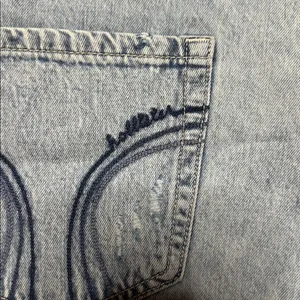 Hollister Limited Edition 25 Years Of Hollister Denim Micro Mini Skort NWT thumbnail 5