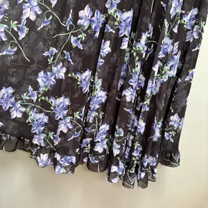 IEENA for MAC DUGGAL Floral Cape Mini Shift Dress 2 thumbnail 5
