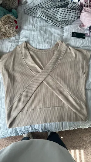 Open back top Tan Size M thumbnail 2