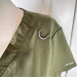 Grey’s Anatomy Active Olive Green Stretch Scrub Top Women’s Medium Workwear thumbnail 6