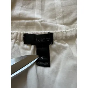 J.Crew Pintuck mini dress in cotton poplin White 6 thumbnail 6