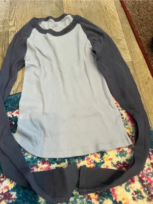 Brandy Melville John galt navy baseball top thumbnail 8