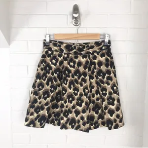 Sea New York Animal Cheetah Leopard Print Skirt Size 4 thumbnail 2
