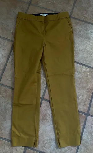 Boden Straight-Leg Pants in Mustard thumbnail 1