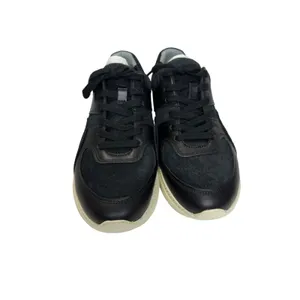 Everlane The Trainer Leather Sneaker Unisex W 7 M 5 Black New Without Box thumbnail 3