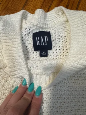 White Gap Sweater thumbnail 2
